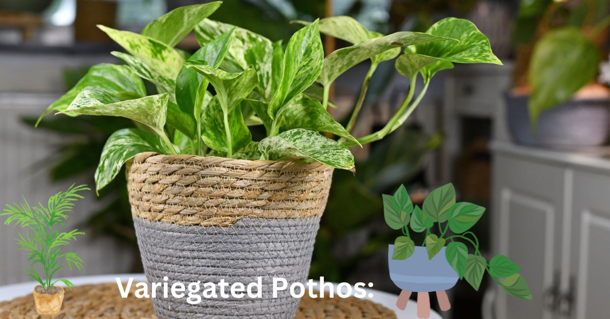 Variegated Pothos: